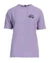 Frankie Morello Woman Top Lilac Size Xs Acetate, Viscose In Purple