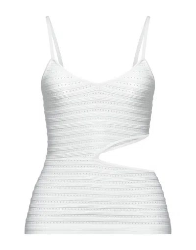 Frankie Morello Tops In White