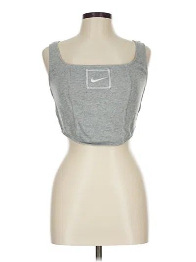Pre-owned Frankie Sports Bra In Gray