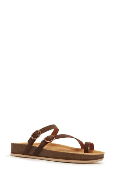 Frankie4 Blake Slide Sandal In Animal Print
