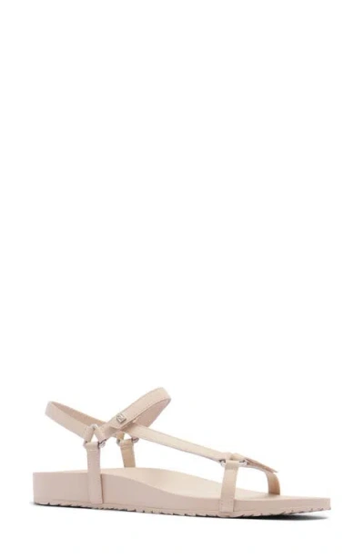 Frankie4 Bronte Waterproof Ankle Strap Slide Sandal In Neutral