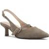 Frankie4 Coco Slingback Mary Jane Pointed Toe Pump