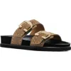 Frankie4 Deon Buckle Sandal In Nude