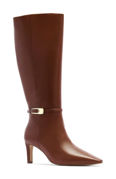 Frankie4 Evie Leather Knee High Boot In Multi