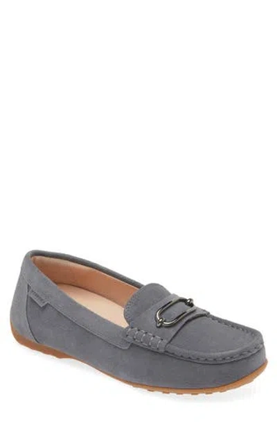 Frankie4 Foxx Loafer In Denim Suede