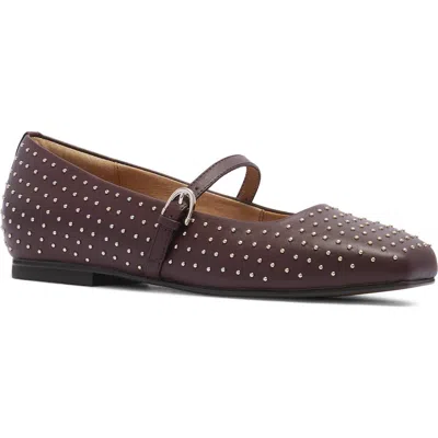 Frankie4 Hepburn Mary Jane Flat In Brown