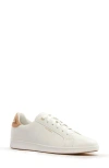 Frankie4 Jackie V Leather Sneaker In White/tan Mix