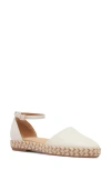 Frankie4 Kit Ankle Strap Platform In White