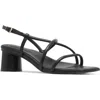 Frankie4 Lottie Block Heel Sandal In Black