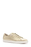 Frankie4 Nat Iii Cap Toe Sneaker In Gold Tumbled