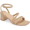 Frankie4 Ramsay Block Heel Sandal In Brown