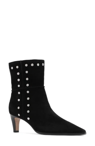 Frankie4 Reign Studded Pointed Toe Bootie In Black