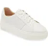 Frankie4 Riley Platform Sneaker In White Tumbled