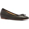 Frankie4 Trinity Flat In Black Tumbled