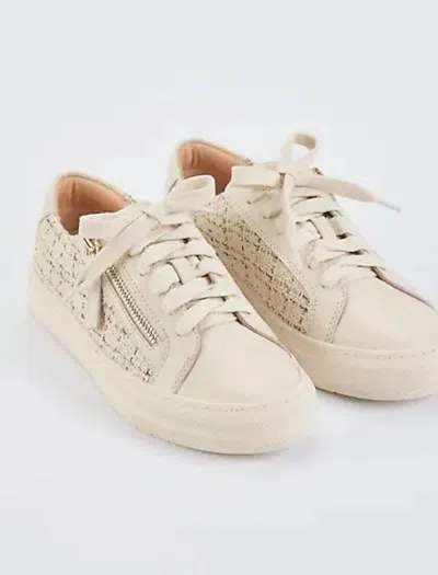 Frankie4 Women's Billie Shoe In Chalk/tweed In Neutral