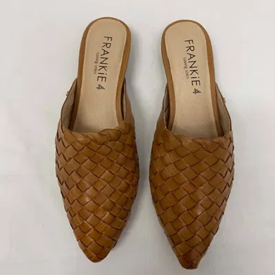 Frankie4 Women's Kass Leather Sandal In Tan In Brown