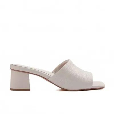 Frankie4 Women's Kennedy Weave Heel In Bone In Nude