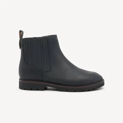 Frankie4 Women's Sage Leather Boot In Black