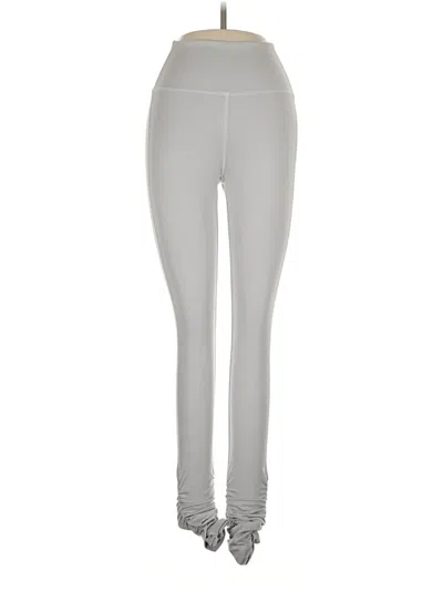 Pre-owned Frankies Bikinis Active Pants In Gray