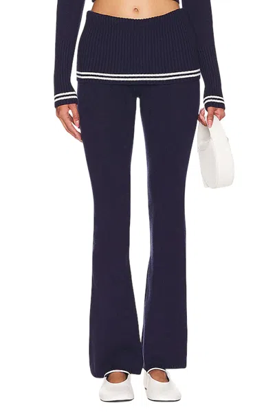 FRANKIES BIKINIS AIMEE CLOUD KNIT PANT IN STARLIGHT