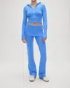 FRANKIES BIKINIS AIMEE CLOUD KNIT PANTS IN BLUE MOON