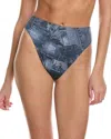 Frankies Bikinis Anne Bikini Bottom In Blue