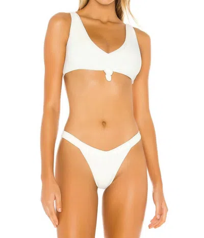 Frankies Bikinis Austin Top In White
