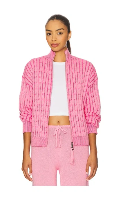 Frankies Bikinis Bea Cable Knit Æ¯›è¡£ Â€“ Ç”œå¿ƒ. Å°ºç � S (also Â€“ L, M, Xs). In Pink