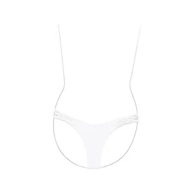 Frankies Bikinis Beachwear In White