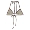 Frankies Bikinis X Bella Hadid Nick Triangle Bikini Top