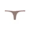 Frankies Bikinis Full Moon Bikini Bottoms In Brown/white
