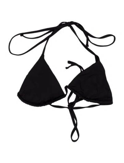 Pre-owned Frankies Bikinis Bikini In Black