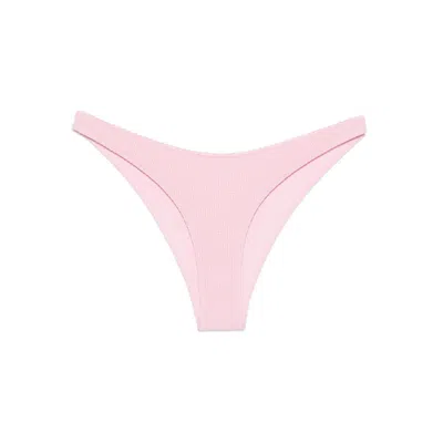 Frankies Bikinis Blush Bikini Bottoms In Pink