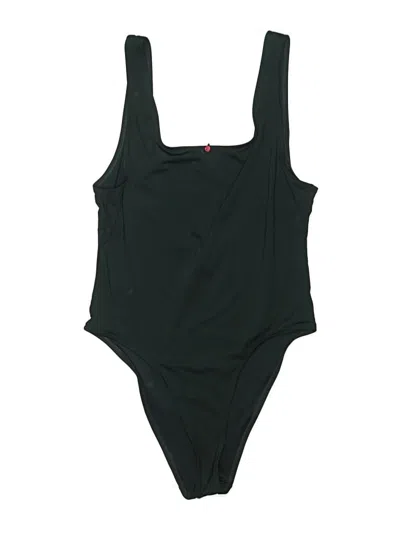 Pre-owned Frankies Bikinis Bodysuit In Green