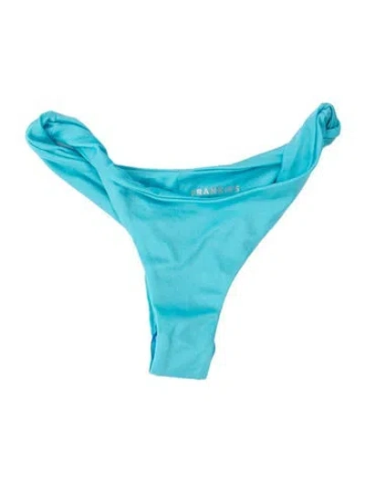 Pre-owned Frankies Bikinis Bottoms In Blue
