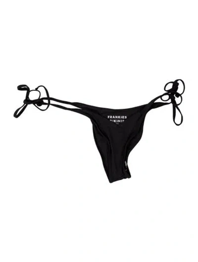 Pre-owned Frankies Bikinis Bottoms In Blue