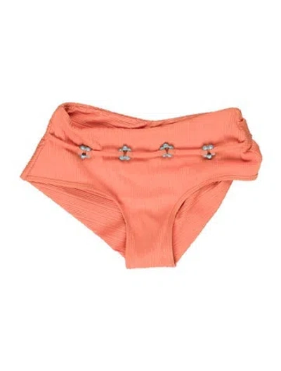 Pre-owned Frankies Bikinis Bottoms In Orange