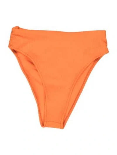 Pre-owned Frankies Bikinis Bottoms In Orange