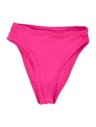 Pre-owned Frankies Bikinis Bottoms In Pink