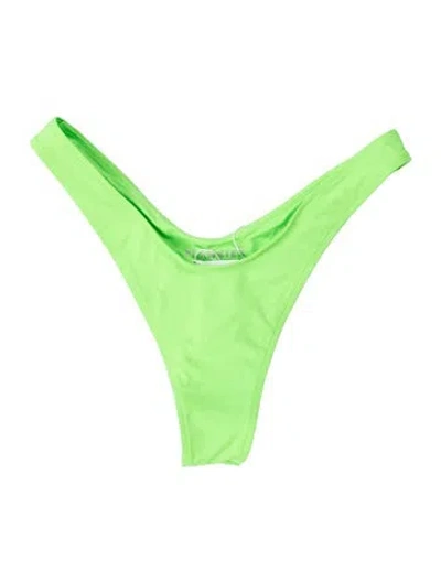 Pre-owned Frankies Bikinis Bottoms W/ Tags In Green