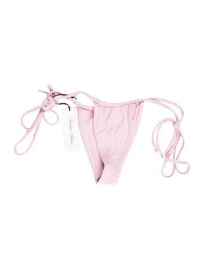 Pre-owned Frankies Bikinis Bottoms W/ Tags In Pink