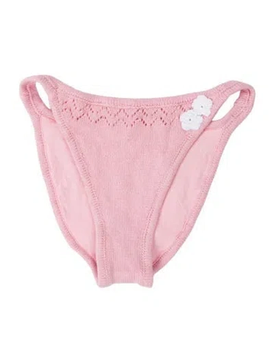 Pre-owned Frankies Bikinis Bottoms W/ Tags In Pink