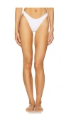 Frankies Bikinis Brixton Bikini Bottom In White