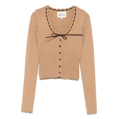 FRANKIES BIKINIS BROWN SWEATERS