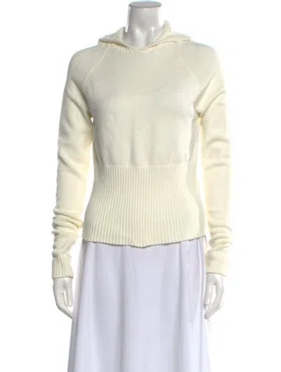 Pre-owned Frankies Bikinis Cashmere Sweater In Neutral