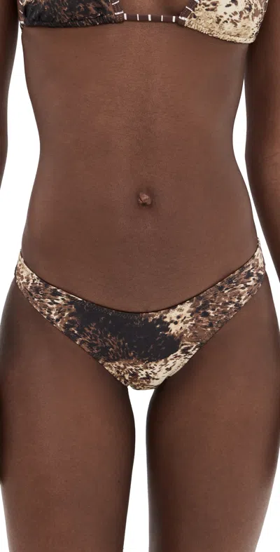 Frankies Bikinis Catalina Bottom Saddle Up In Multi