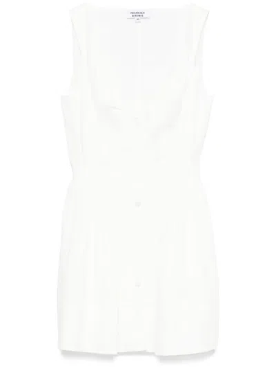Frankies Bikinis Charlotte Mini Dress In White