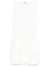 Frankies Bikinis Charlotte Mini Dress In White