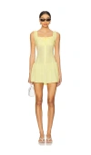 Frankies Bikinis Christa Mini Dress In 葵花