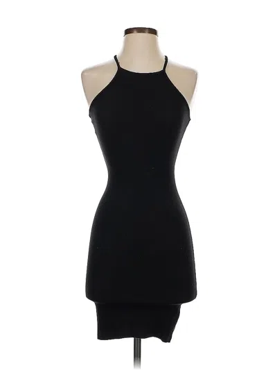 Pre-owned Frankies Bikinis Cocktail Dress In Black